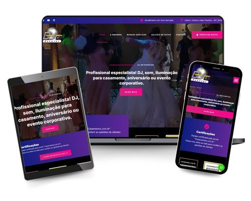 Desenvolvimento de site de eventos em Wordpress