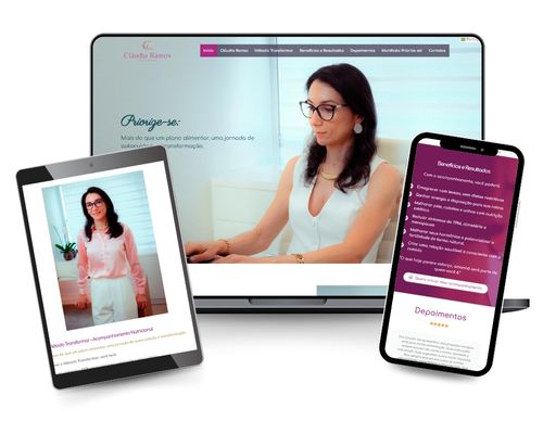 Criação e desenvolvimento de site para nutricionista em Wordpress