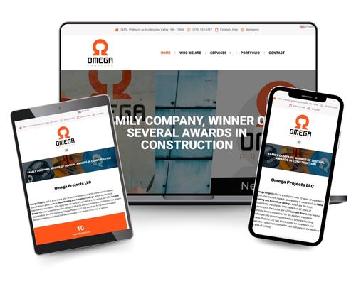 Criação e desenvolvimento de site para empresa em Newark New Jersey - Sites profissionais para brasileiros nos Estados Unidos