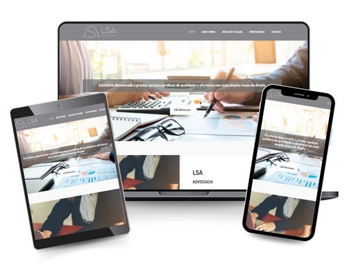 Criação e desenvolvimento de site para advogados e escritório de advocacia